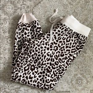 Leopard J. Crew joggers